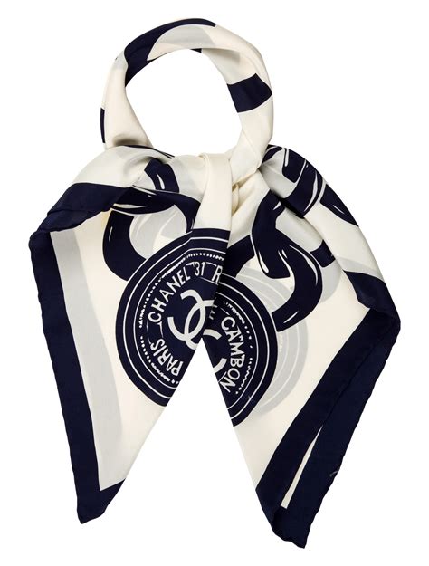 chanel neck scarf